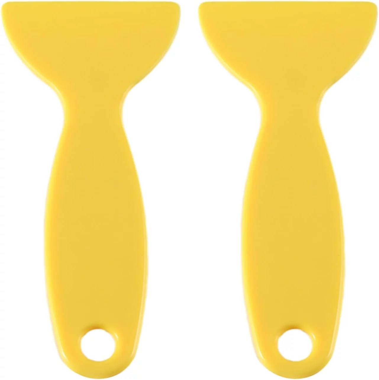 2 Pcs Plastic Scraper Plastic Spatula Paint Scrapers Flexible Scraper Putty Environmentally Friendly Material Putty