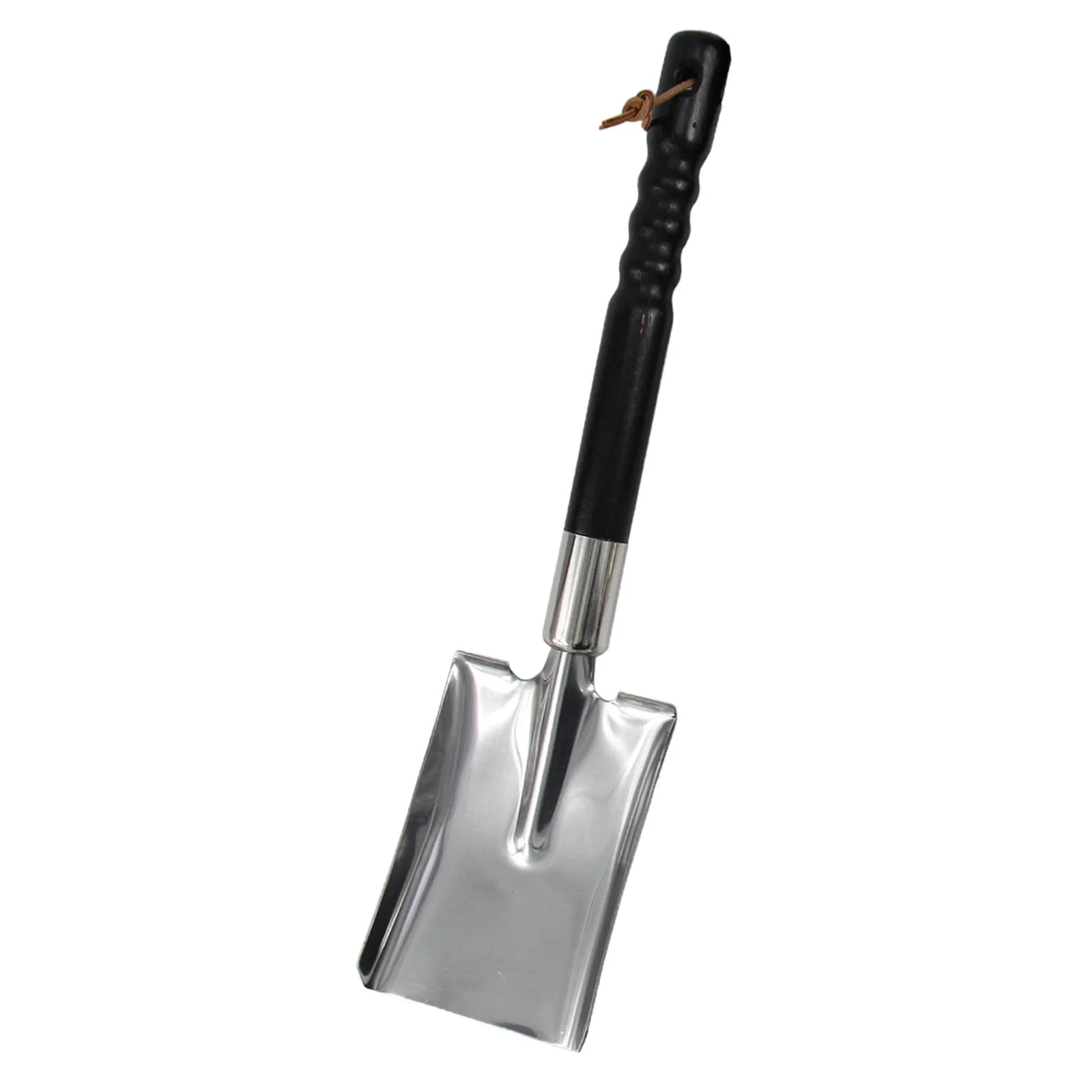 Gazechimp Garden Shovel Accessories Stainless Steel Nonslip Handle Hand Digging Shovel Square Point