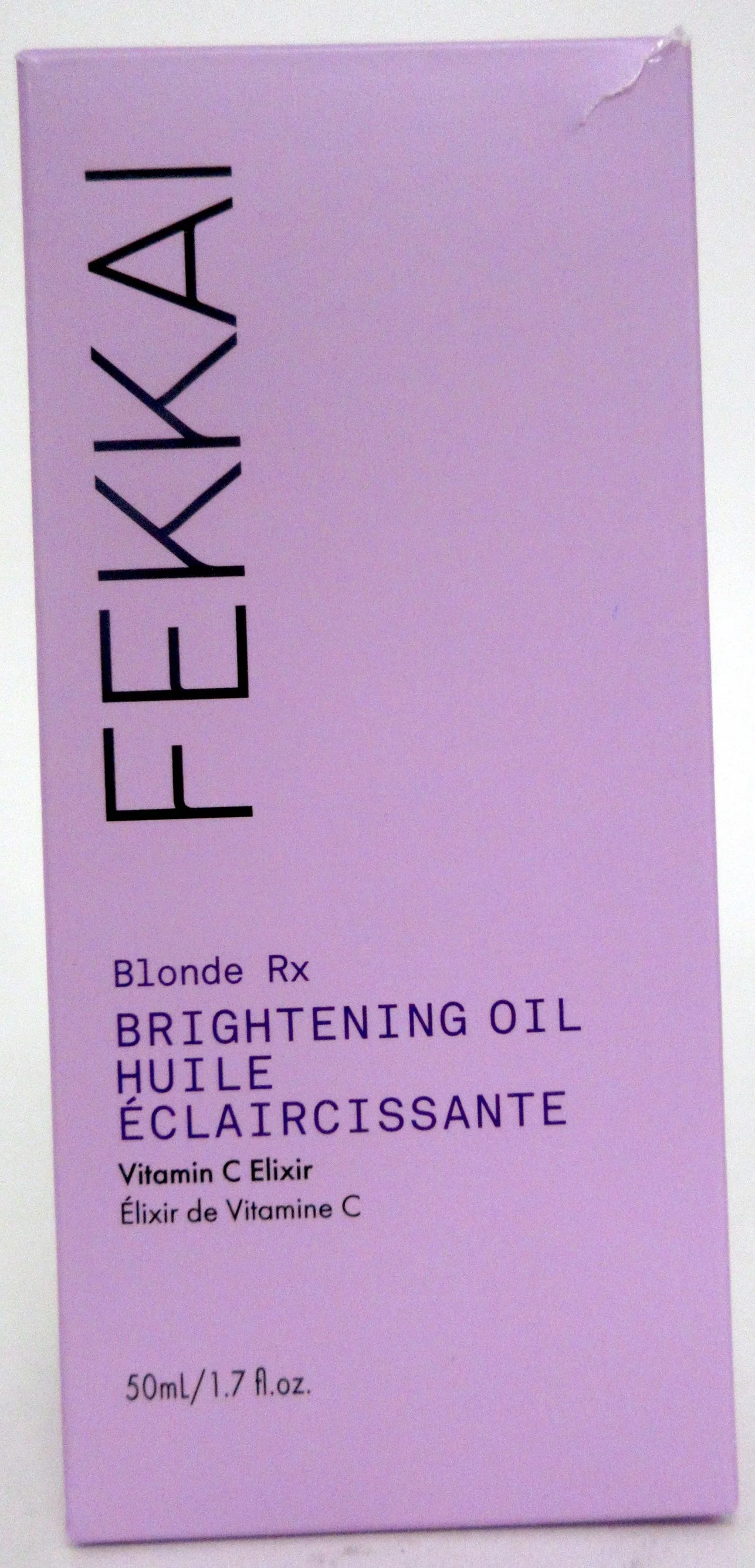 Fekkai Blonde Rx Brightening Oil Vitamin C Elixir - 1.7 oz - Repairs, Strengthens & Smooths Blonde, Bleached Hair - Salon Grade, EWG Compliant, Vegan & Cruelty Free