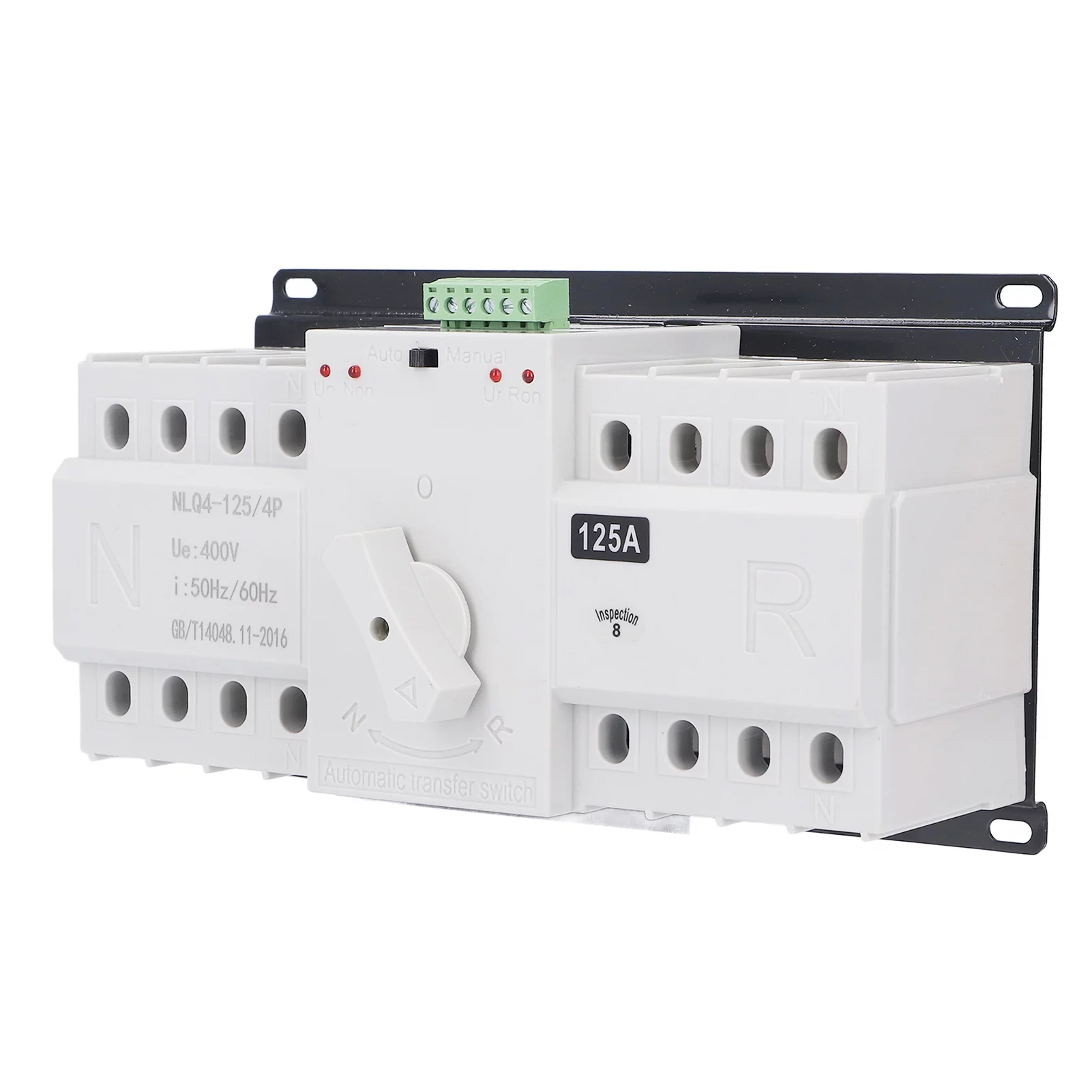 Jadeshay Automatic Transfer Switch， Circuit Dual Power Changeover CB Grade Micro Break（ATS NLQ4‑125‑4P 400V）