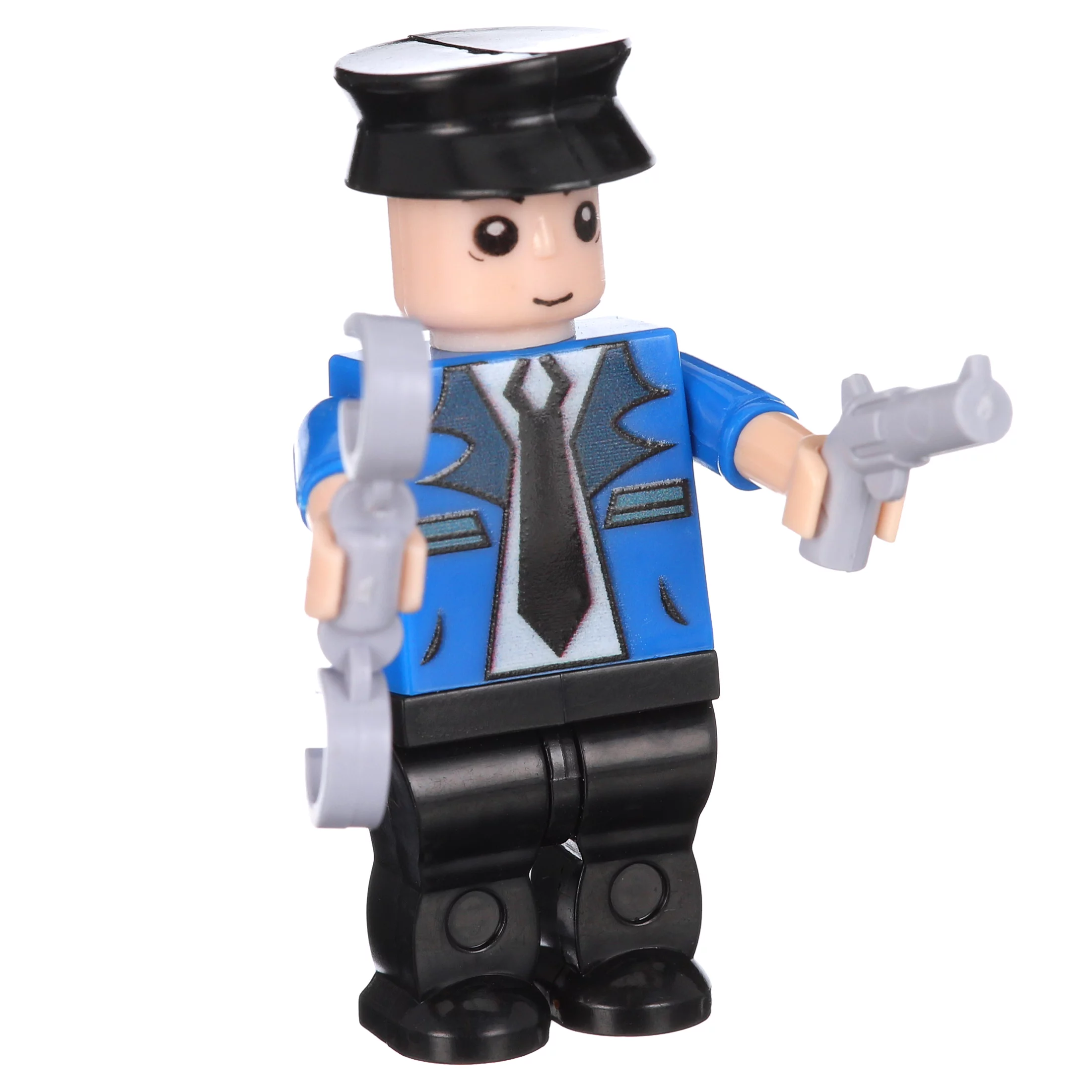 DDI 2359084 Police Station Building Block Playset - 48 Piece - Case Pack of 24