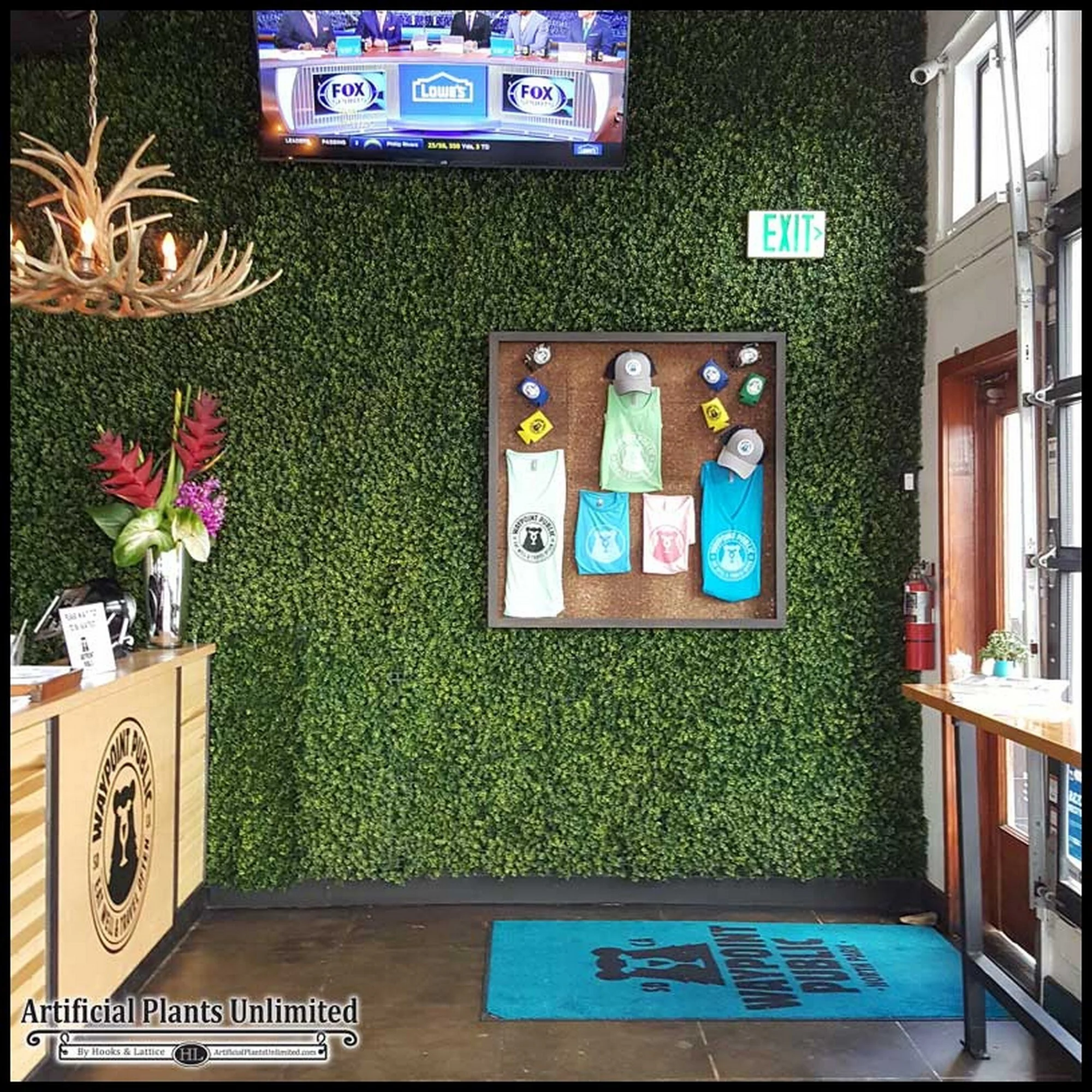 Artificial Boxwood Hedge 20-inch Greenery Panels (Set of 12) - 12pc