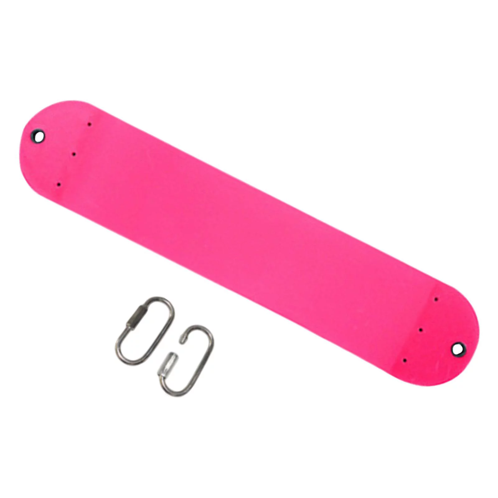 Heavy Duty Kids Swing Set Support 660lb Durable Rocking Chair Swing Set Accessories for Playground Pink Snap Hook