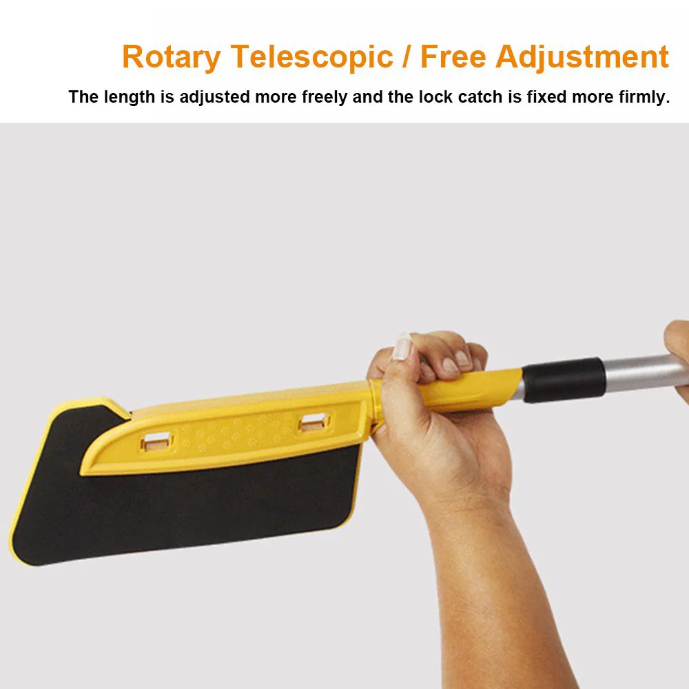 Retractable Cleaning Tool Car Cleaning Detachable Water Remover Snow Shovel Ice Scraper Snow Brush NON SCALABLE