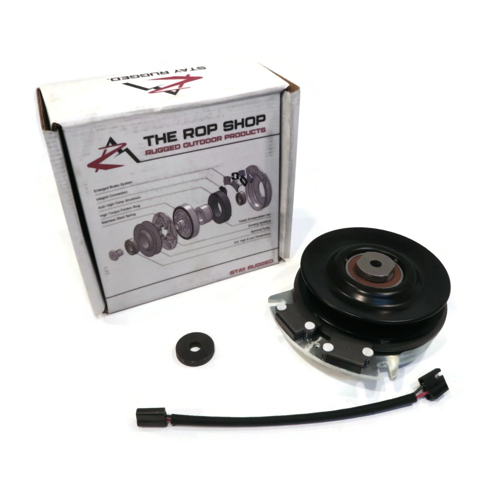 The ROP Shop | Electric PTO Clutch for Sears, Craftsman 539106880, 539132733 Lawn Mower Motor