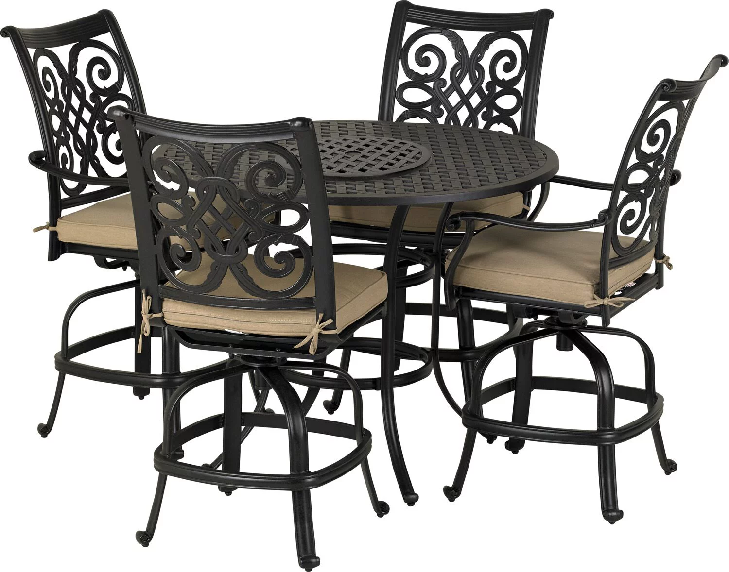Patio Resort Lifestyles  Venice Counter Set - 5 Piece