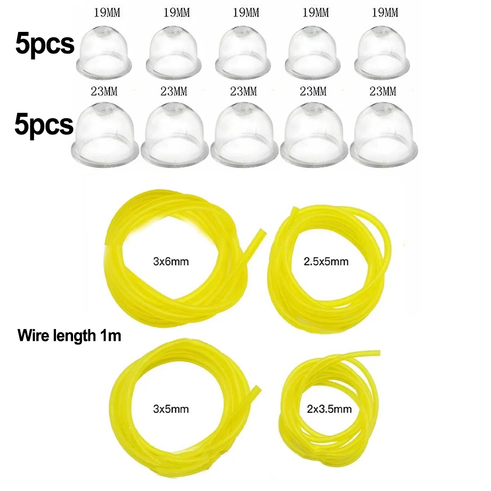 Mingyiq Set Primer Bulb Fuel Line For-Victa Echo Homelite For-Stihl Ryobi For-Honda/New