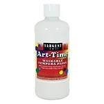 Sargent Art SAR173496 16 oz Art-Time Washable Paint - White