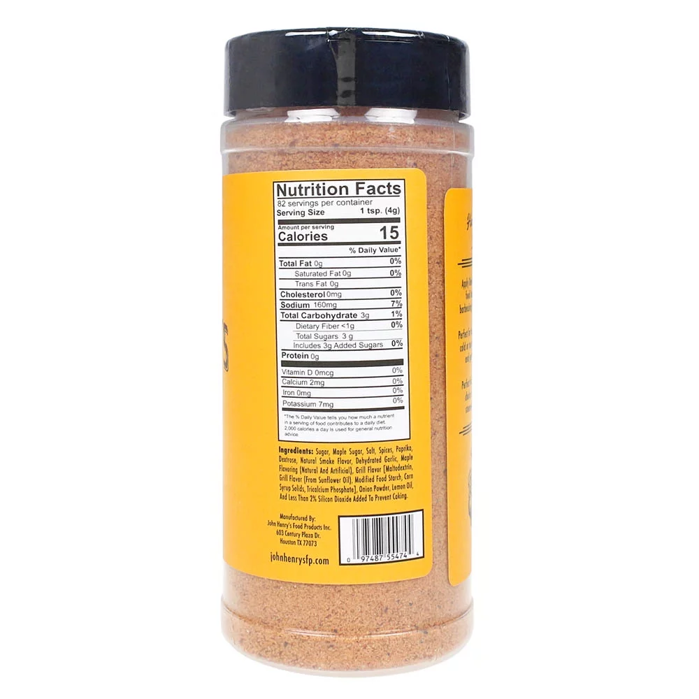 John Henry's Sugar Maple Rub 11.5 oz