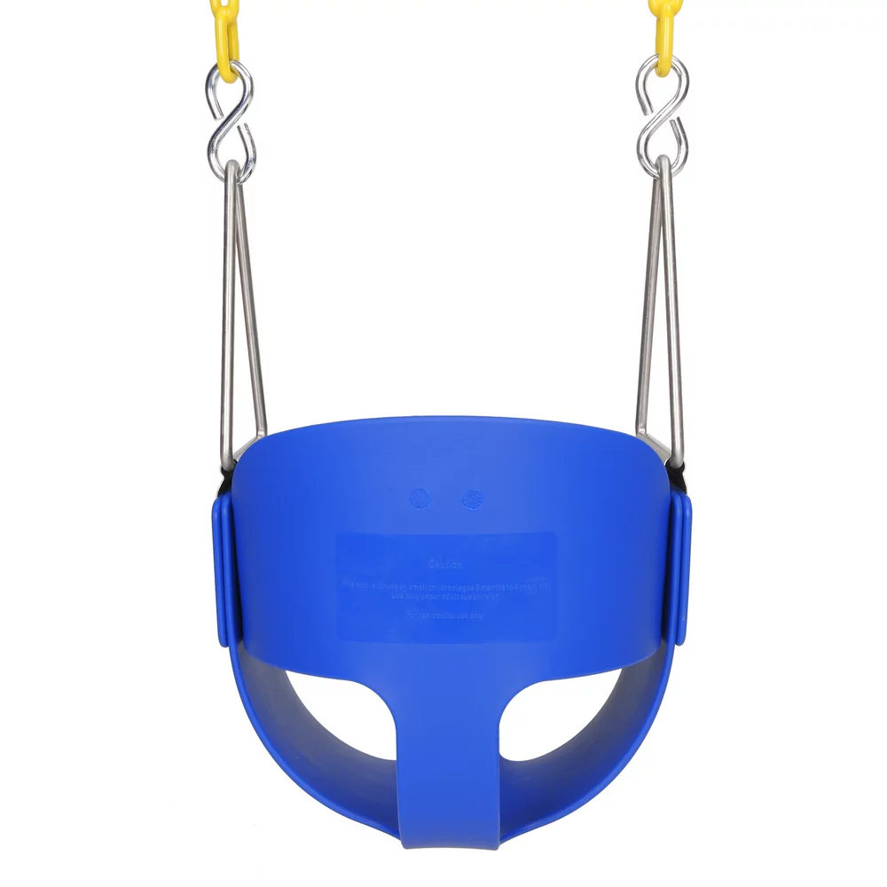 Highback Full Bucket Swing Blue