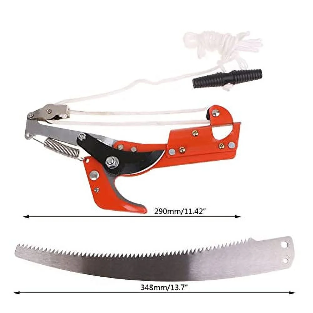 Extendable Pole Saw Branch Trimmer Pruner Head for Tree Trimming Pruning