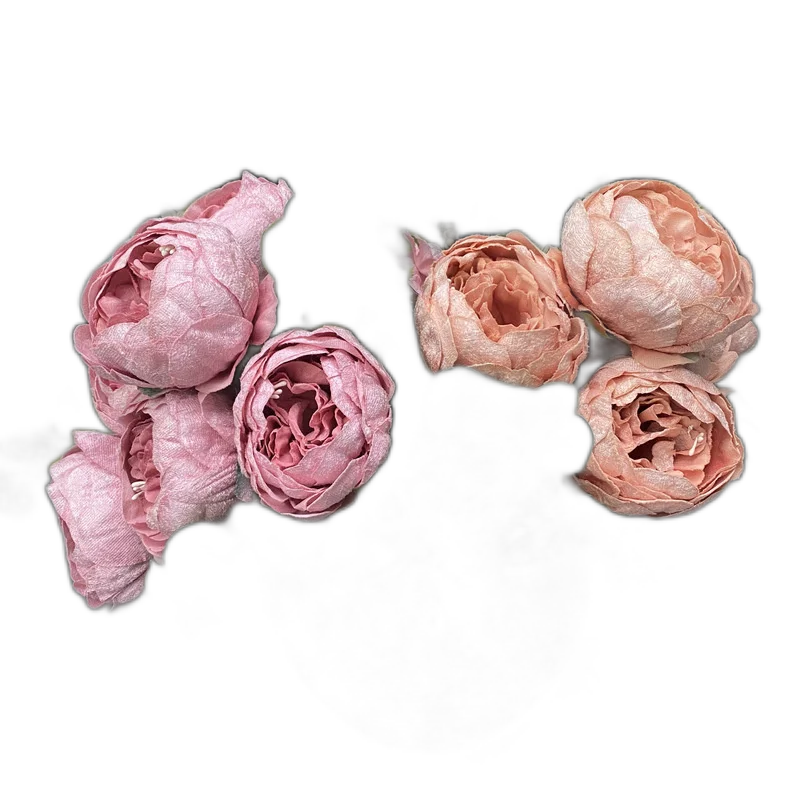 Diamond velvet peony wedding wedding road leading fake flower wall home living room desktop desktop simulation flower arrangement pot flowers