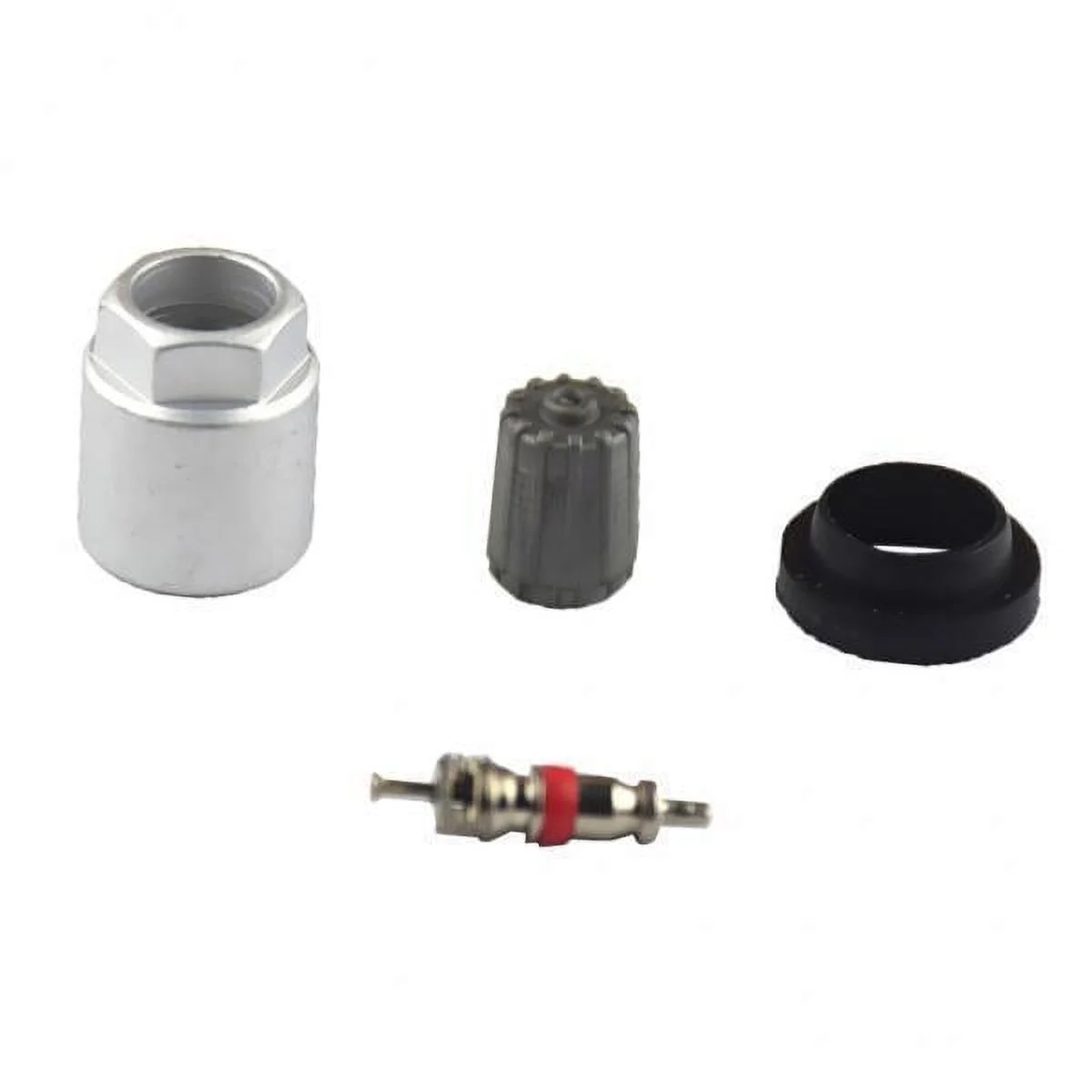 Tnarru 6x4 Pieces Wheel Tire Pressure Sensor Service Rebuild Service Pack Kit