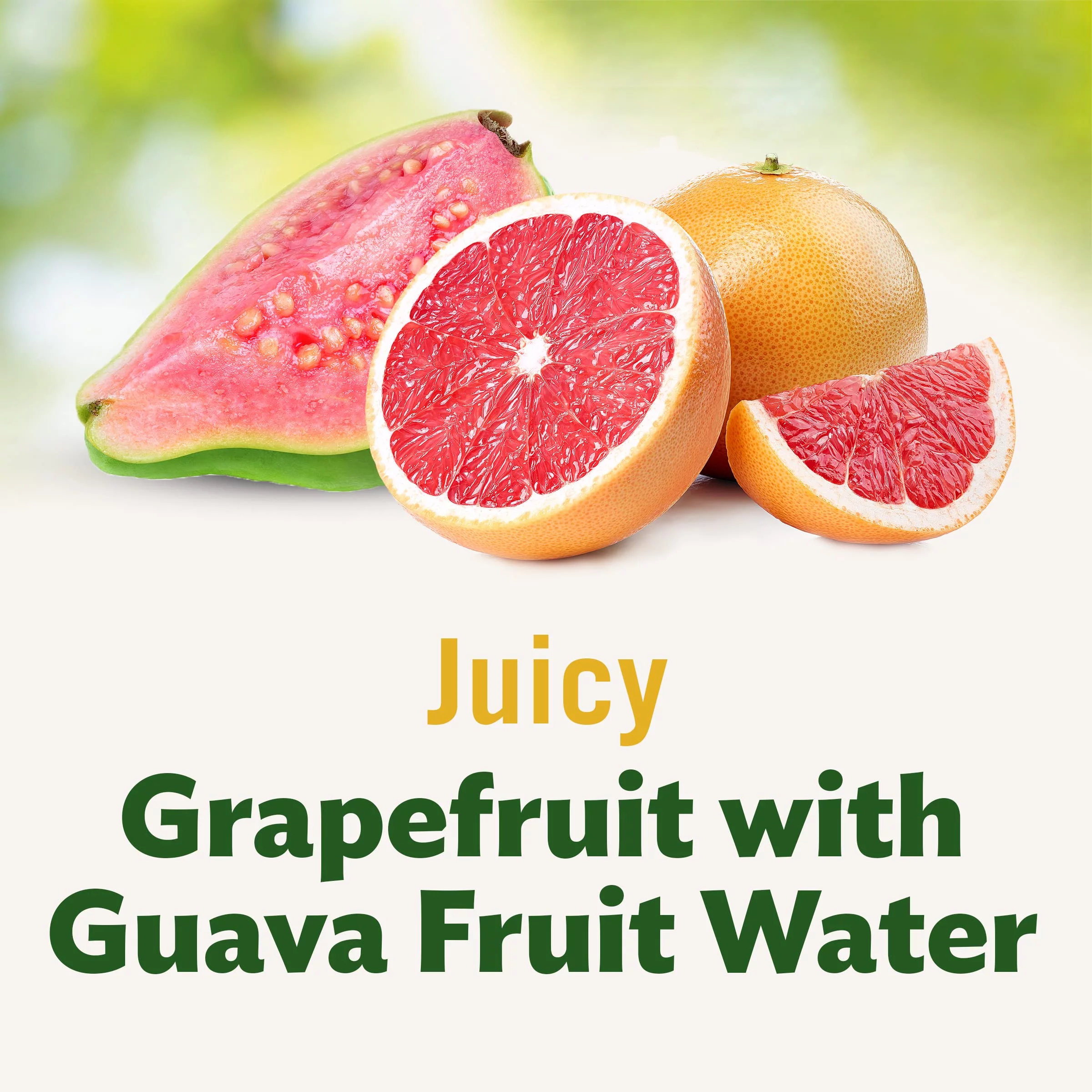 Del Monte Refreshers Red Grapefruit In Guava Fruit Water Cups, 7 Ounce (2 Count Per Pack, Pack Of 6)