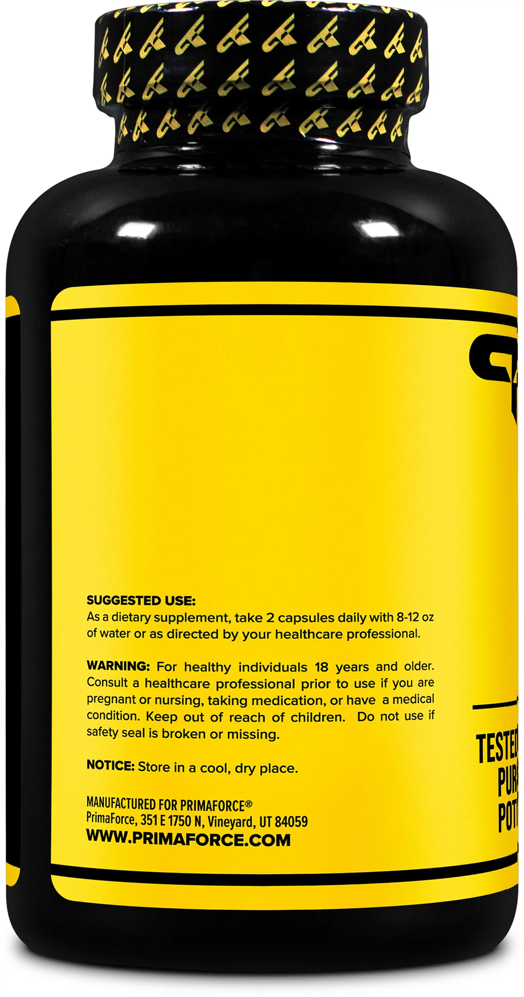 PrimaForce Fenugreek Seed 180 Capsules (1350mg Per Serving) | Premium Herbal Supplement for Men and Women - Non-GMO, Gluten Free