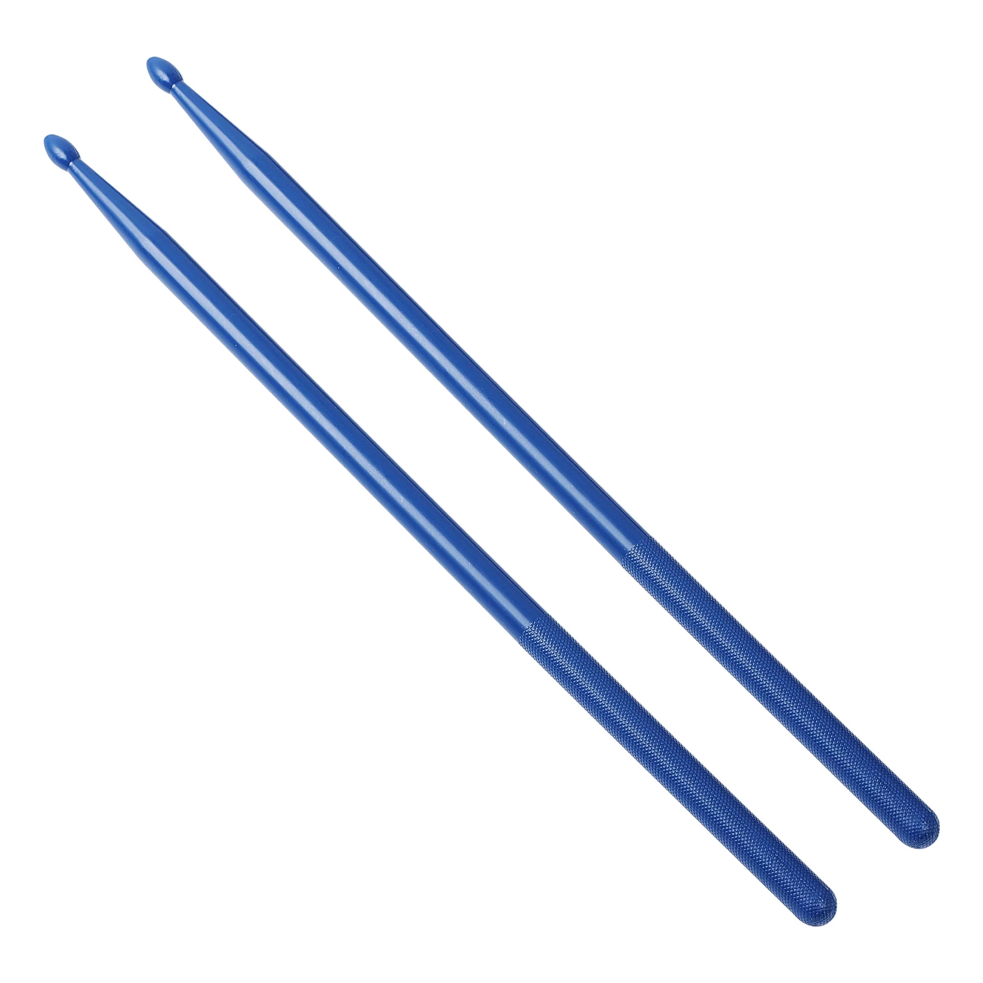 Musical Instrument Plastic Tip 5A Drum Rod Stick Music Band Drumstick Blue 2 PCS