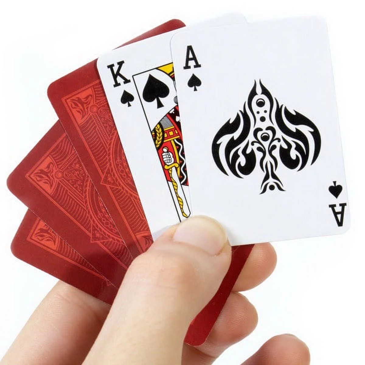 Brybelly GCAR-1002 Four Elements Mini Playing Cards, Pack of 4