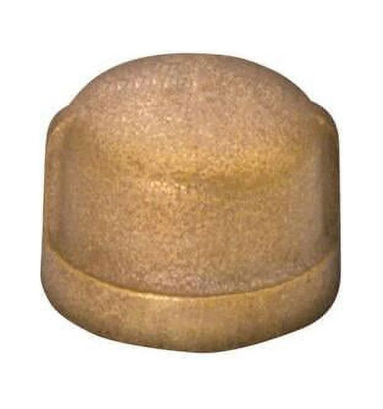 2 PC JMF Company 3/4 in. FPT Red Brass Cap