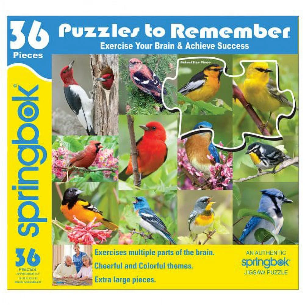 Springbok Birds of a Feather 36-Piece Jigsaw Puzzle