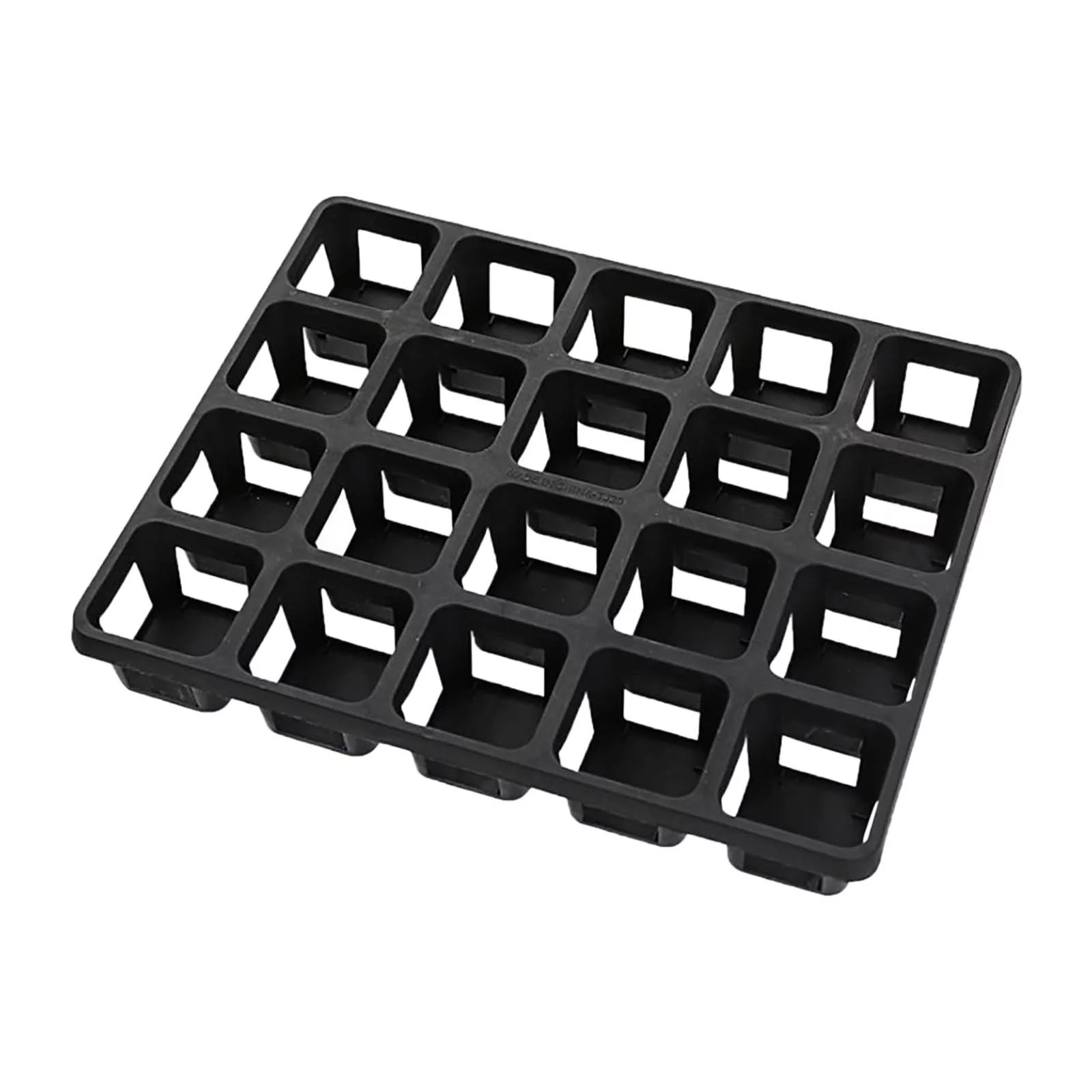 Black Square Bracket Water Storage Plastic Flower Pot Tray Succulent Leaf Insert Plate