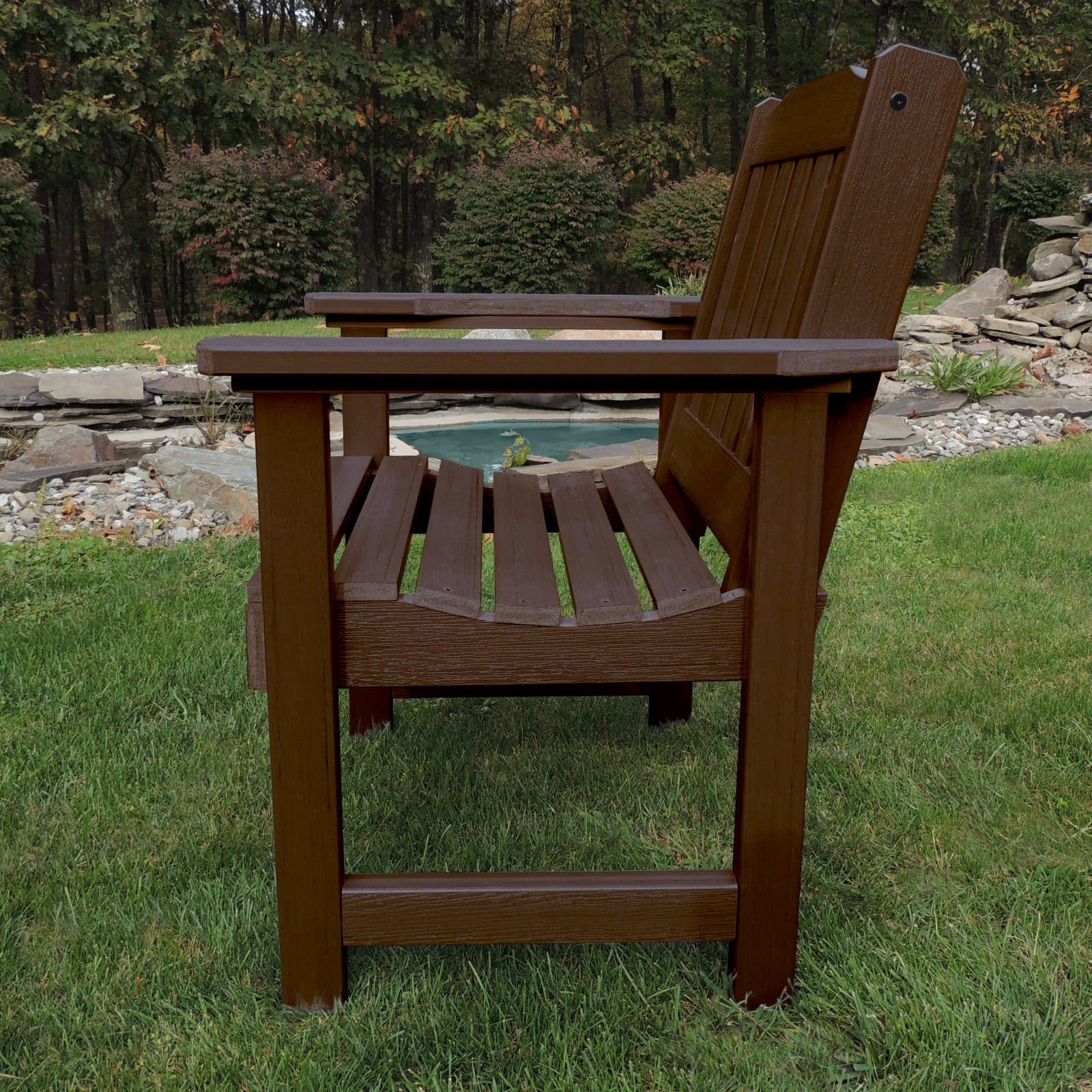 highwood&reg; Lehigh Recycled Plastic Garden Lounge Chair