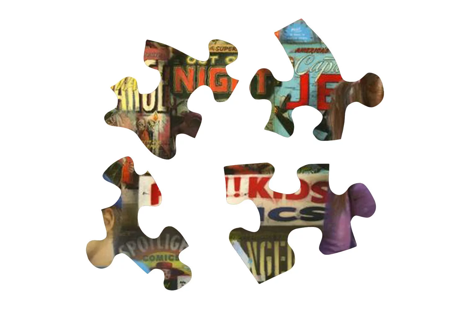 Springbok Comic Book Heaven - 1000 Piece Jigsaw Puzzle Adults - Unique Cut Pieces