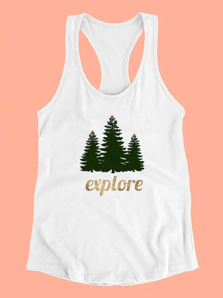 Golden Quote X Racerback Tank Women -Anna Hambly Designs, Female Medium