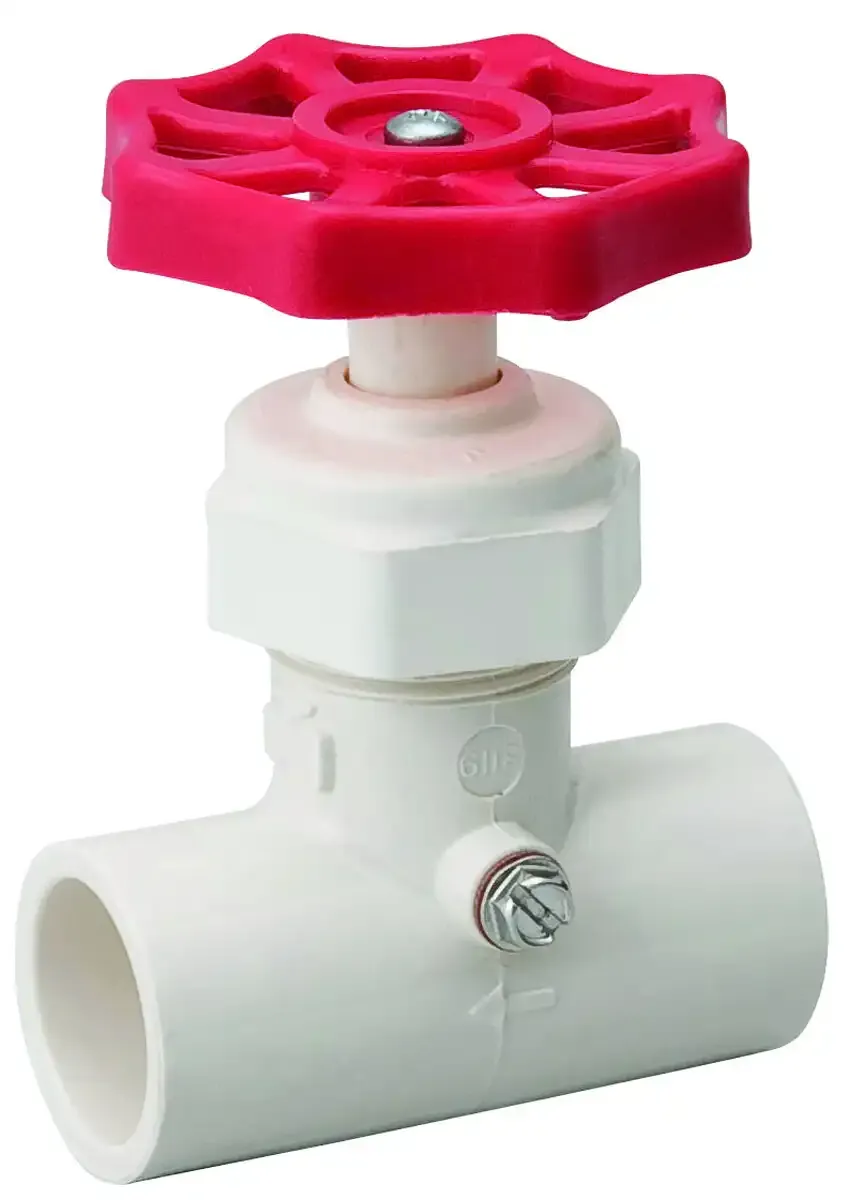 B&K Mueller 105-324 Southland Stop and Waste Valve, 3/4 Inch Connection, Compression, 100 Psi Pressure, Cpvc Body