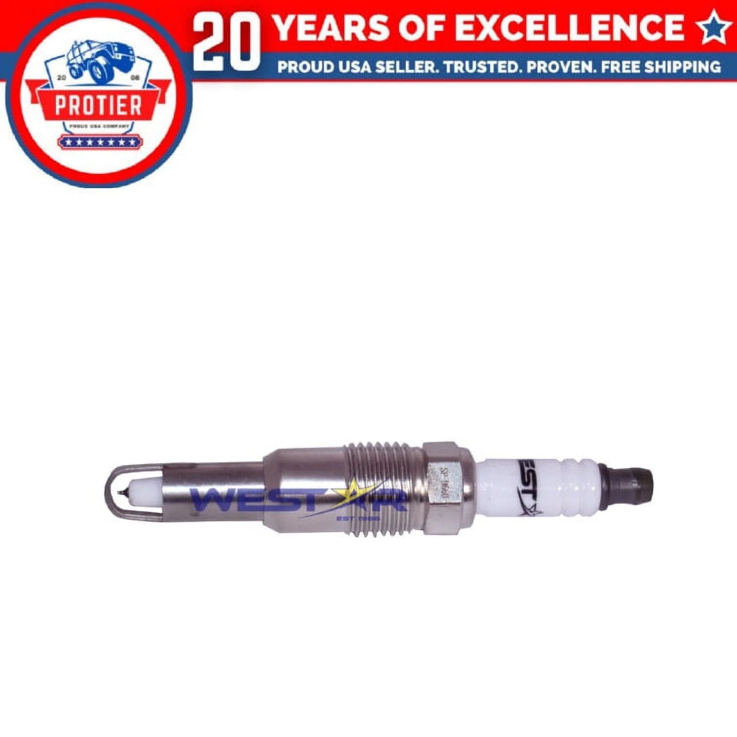 4x Laser IRIDIUM Spark Plugs SP-546 PZK14F For F150 F250 5.4L SP546