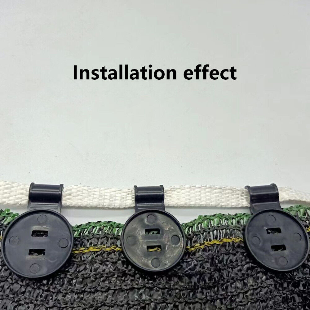 KKMOL Sunshade Net Clip Garden Greenhouse Shade Cloth Fix Clamp Hook Tool