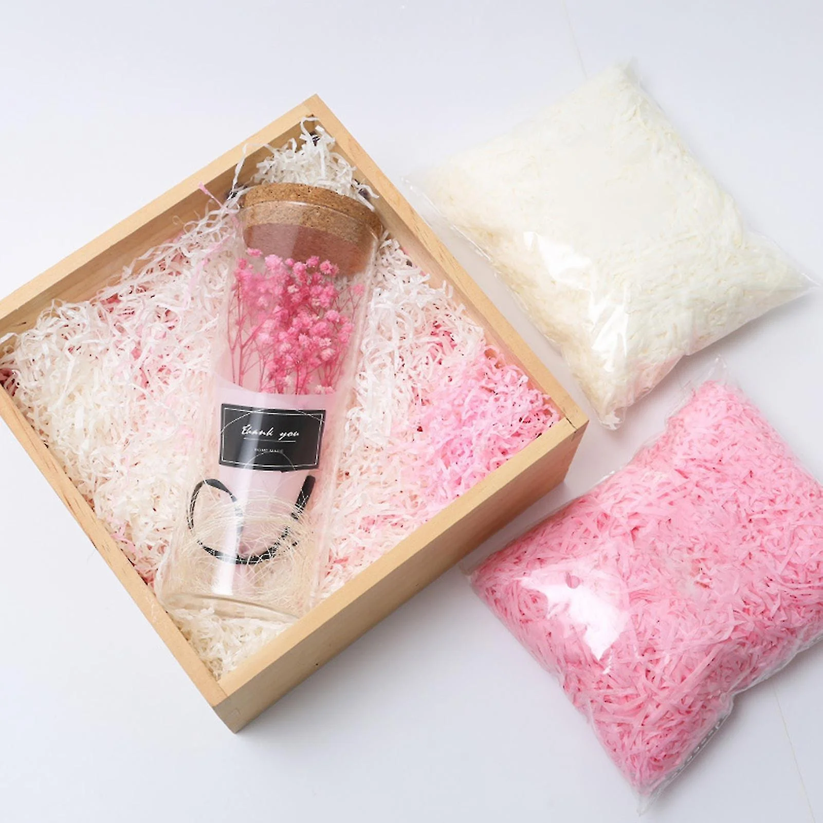 1 Bag 50g Recyclable Crinkle Paper Shockproof Paper Diy Box Filling Material