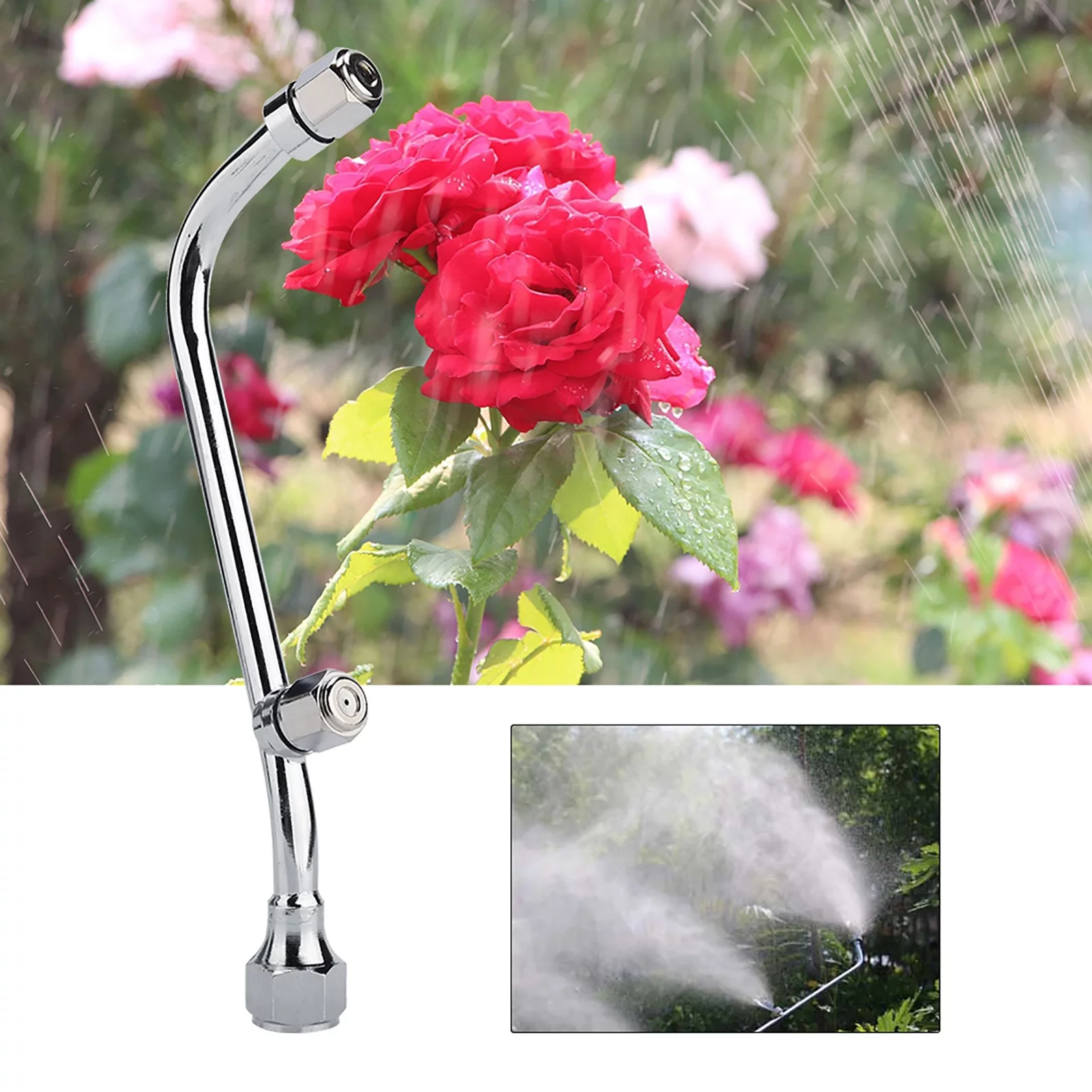 Verdant TouchTwo Spray Mist Nozzle Two Spray Mist Nozzle High Pressure Agricultural Atomizing Sprayer Water Efficient Irrigation Nozzle