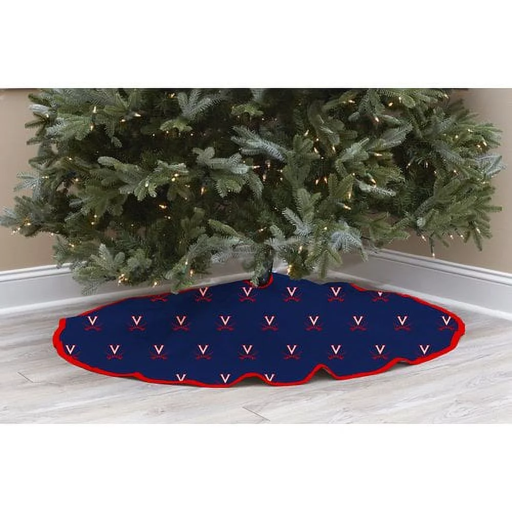 Ohio State Buckeyes Microplush Christmas Tree Skirt