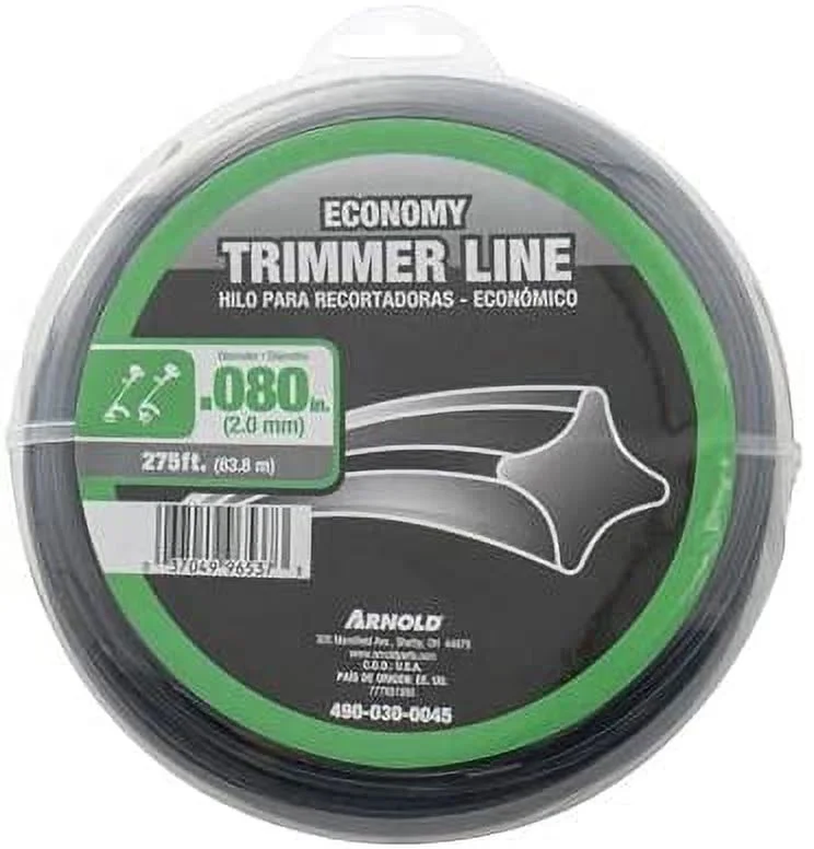 Arnold 247314 0.08 in. x 300 ft. Twisted Trimmer Line, Black