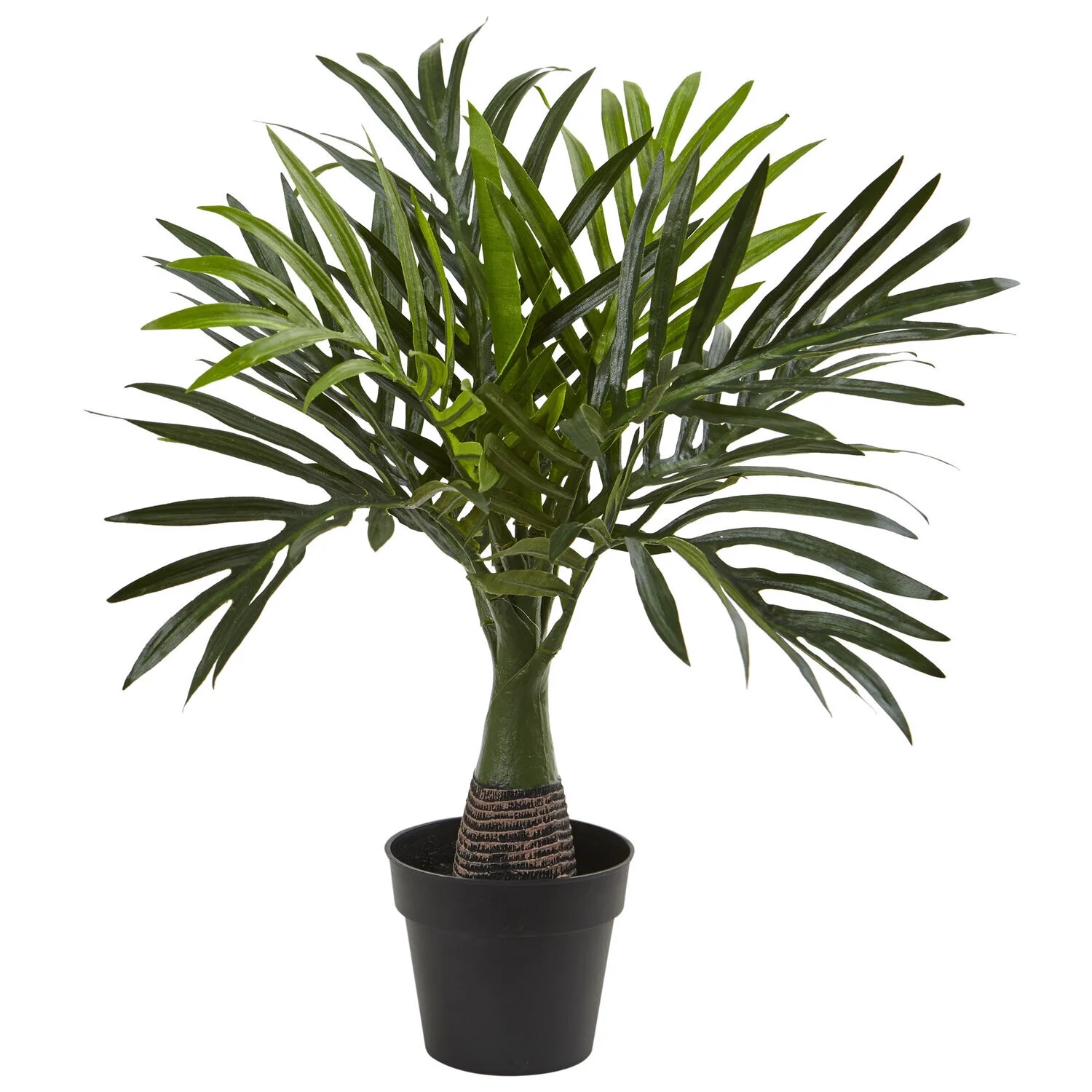 HomeStock Modern Motifs Areca, Fountain & Banana Palm Artificial Trees (Set Of 3)