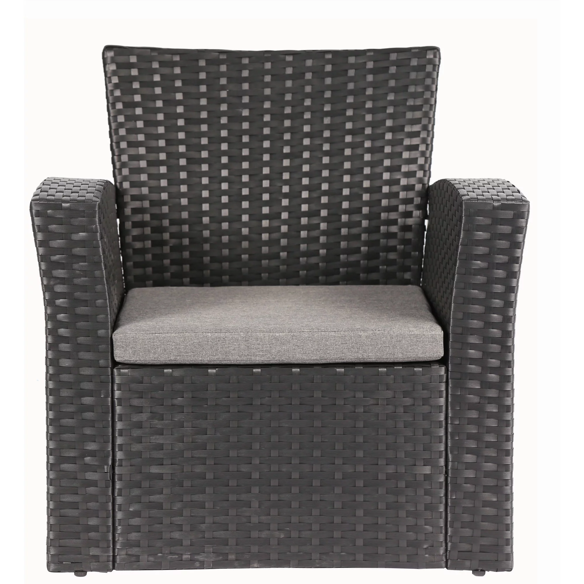 Baner Garden Complete Patio 4 Piece Rattan Wicker Conversation Set