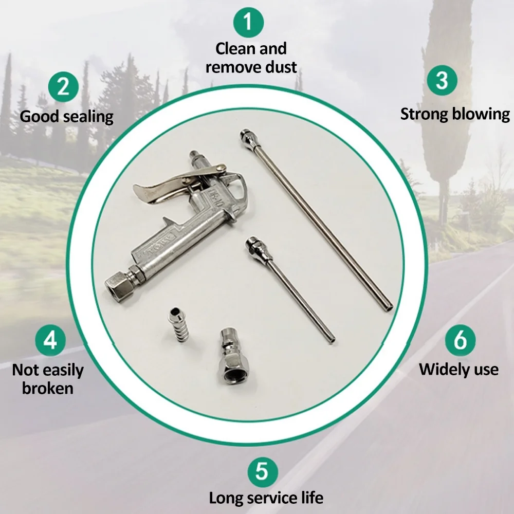 Anself Air Spray , Air Blower with 2 Replacement Nozzle for Dust Cleaning