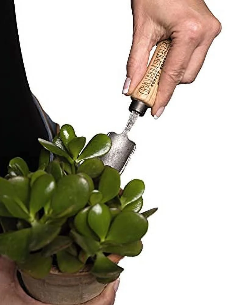 Mini Trowel Gardening Shovel | Duty Forged Steel with Ergonomic Hardwood Handle Tool for Digging, Mixing Soil & Outdoor Garden Planting