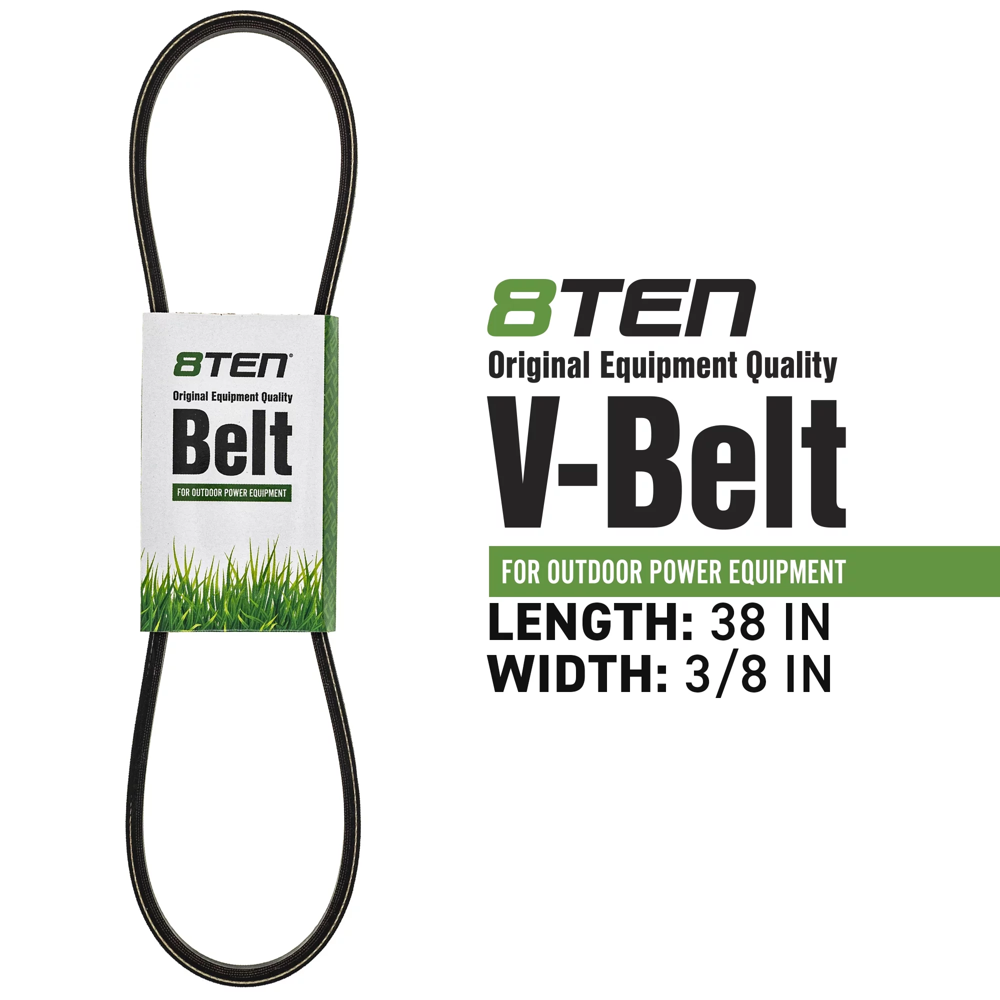 8TEN Raw Edge Drive Belt for Honda 22431-VG3-B50 HRR216 HRT216 S3DA 810-CBL2601T