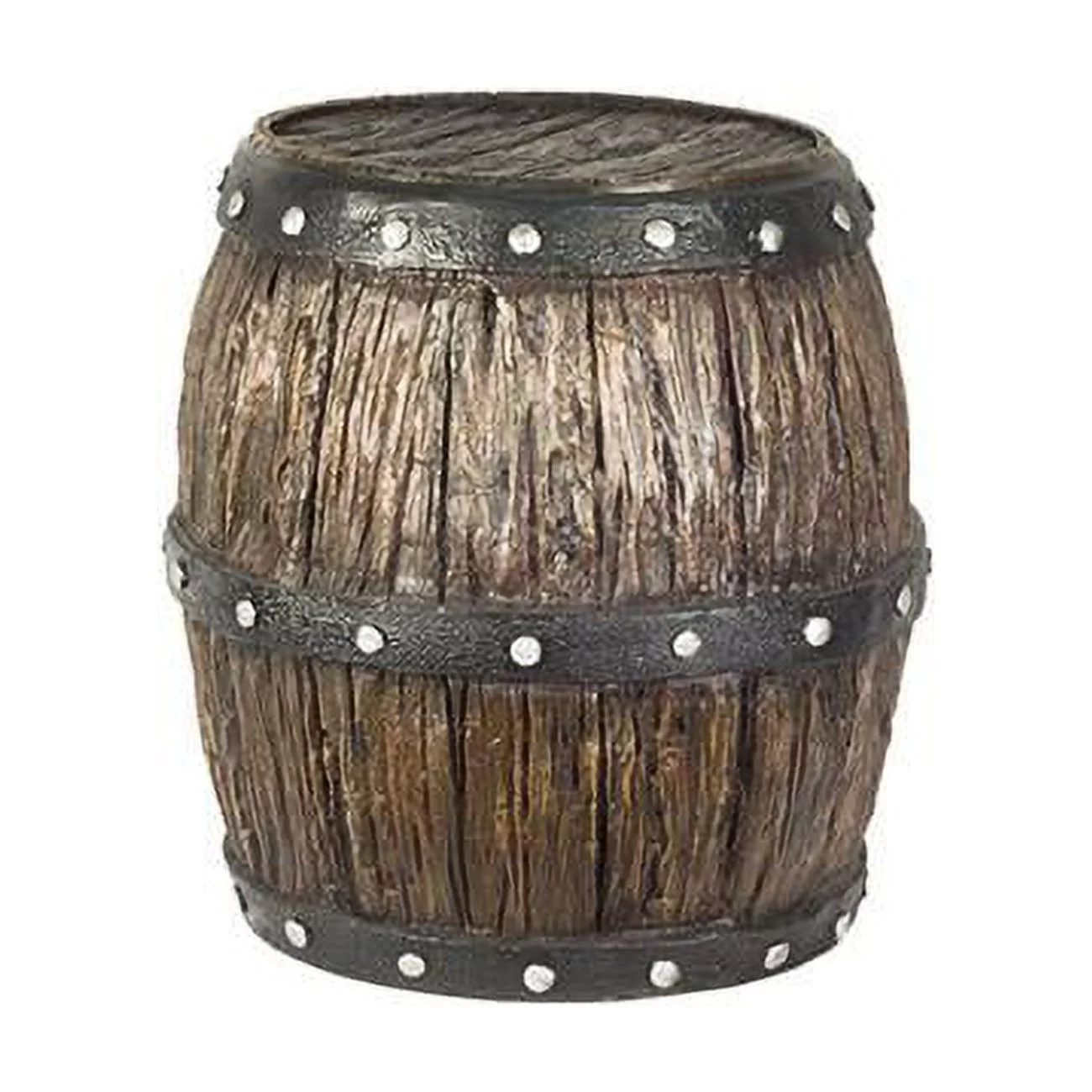 18 in. Whiskey Barrell Planter - Natural