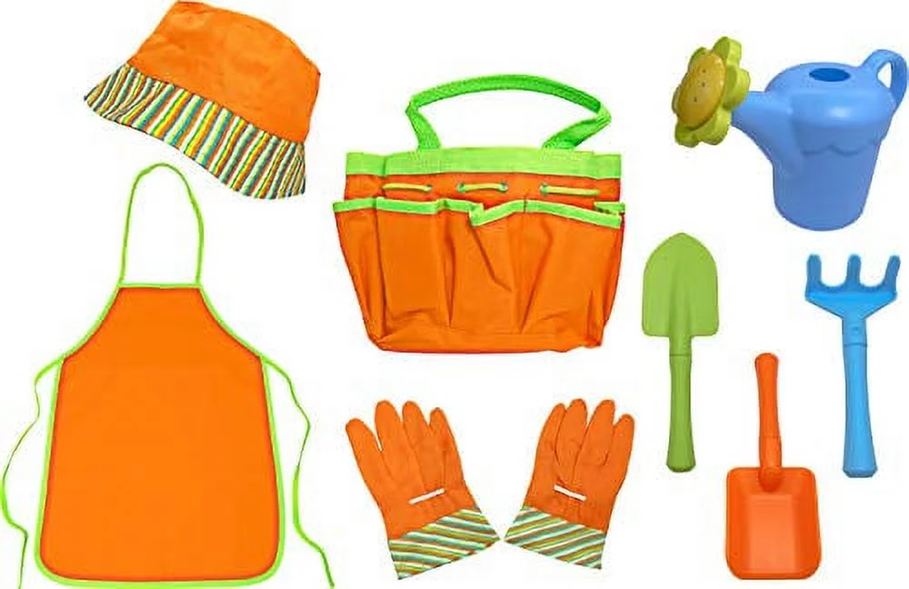 Eagle Eye Explorer Kids Garden Set (Small/Medium, Orange)