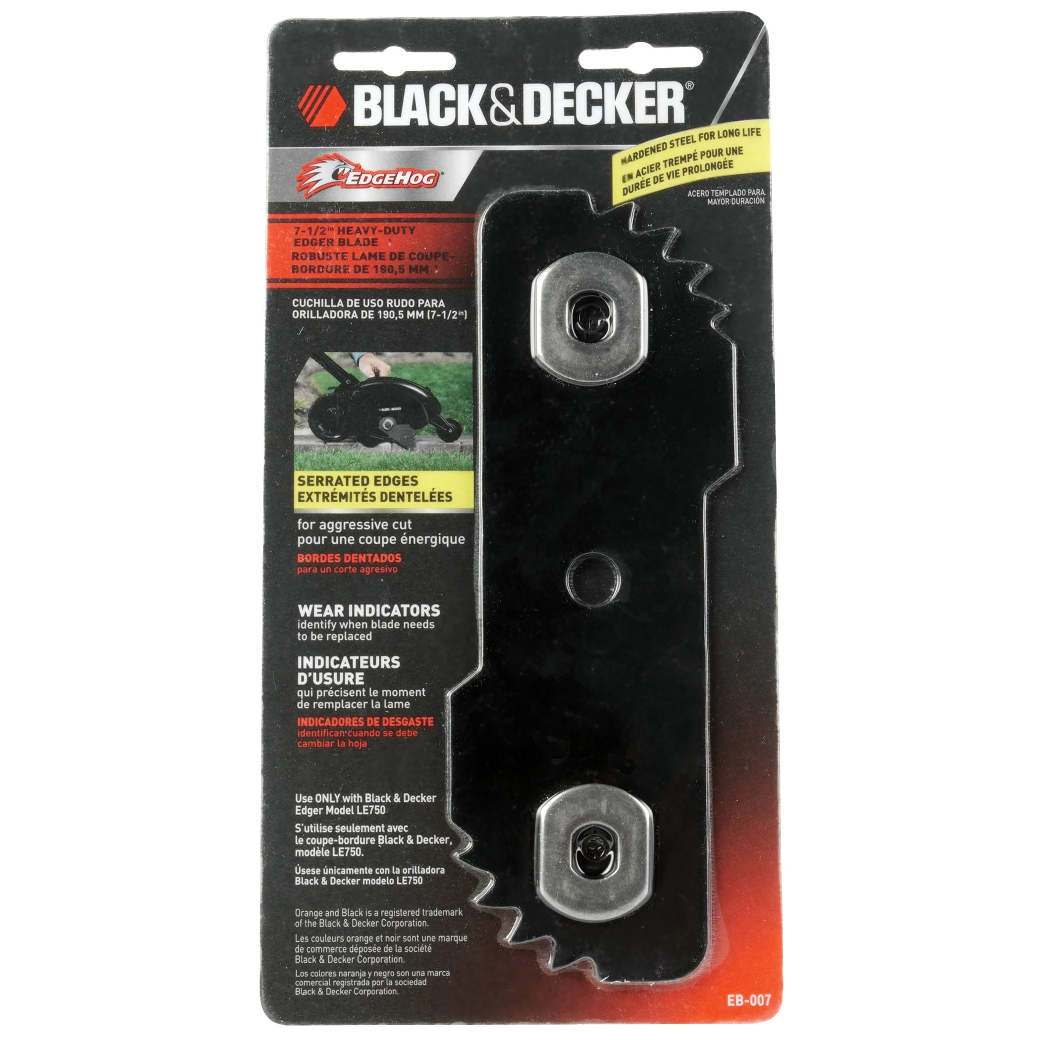 BLACK+DECKER EB-007W Edge Hog Heavy-Duty Edger Replacement Blade