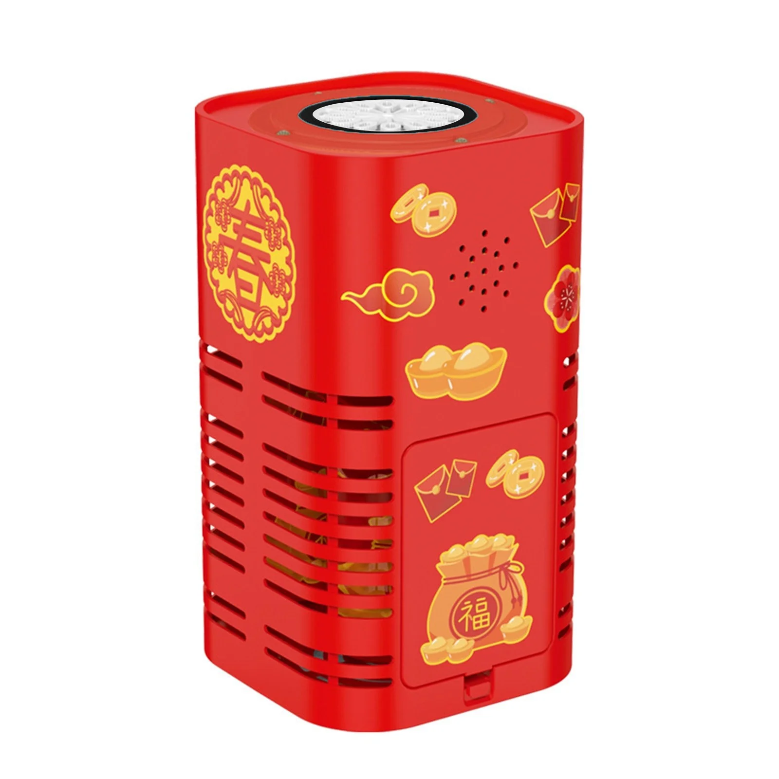 BOLUOYI 4Th of July Indoor Fireworksautomatic Bubble Machine Toys with Music Colorful Lights Outdoor Activities Electric Bubble Machine Party Gift Holiday New Year Decoration 10Ml