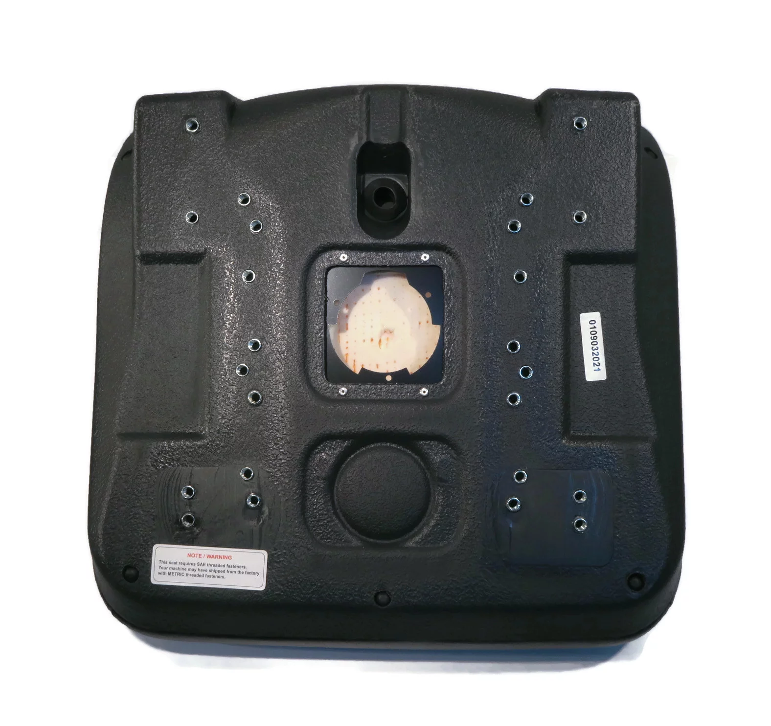 The ROP Shop | Black High Back Seat & Bracket fits Cub Cadet Z-Force Lawn Mowers S48, S60, 6003