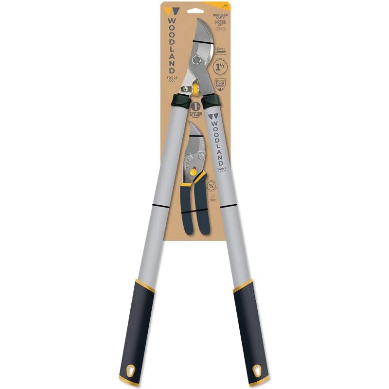 WOODLAND TOOLS Steel Bypass Lopper/Pruner Set