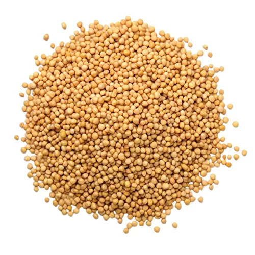 Food to Live, Yellow Mustard Seeds, 1 Pound
