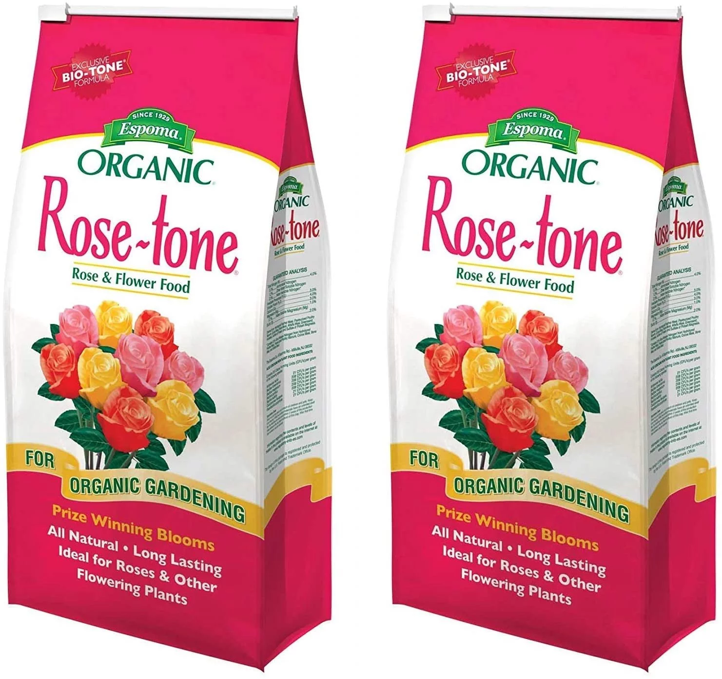 Espoma RT8 8-Pound Rose-Tone Plant Food wo ack