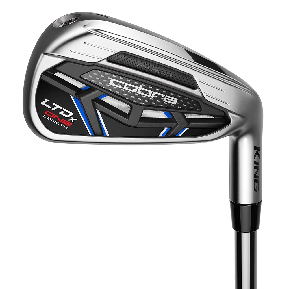 NEW Left Handed Cobra Golf LTDx OL 5-PW+GW Irons KBS Tour Steel Stiff