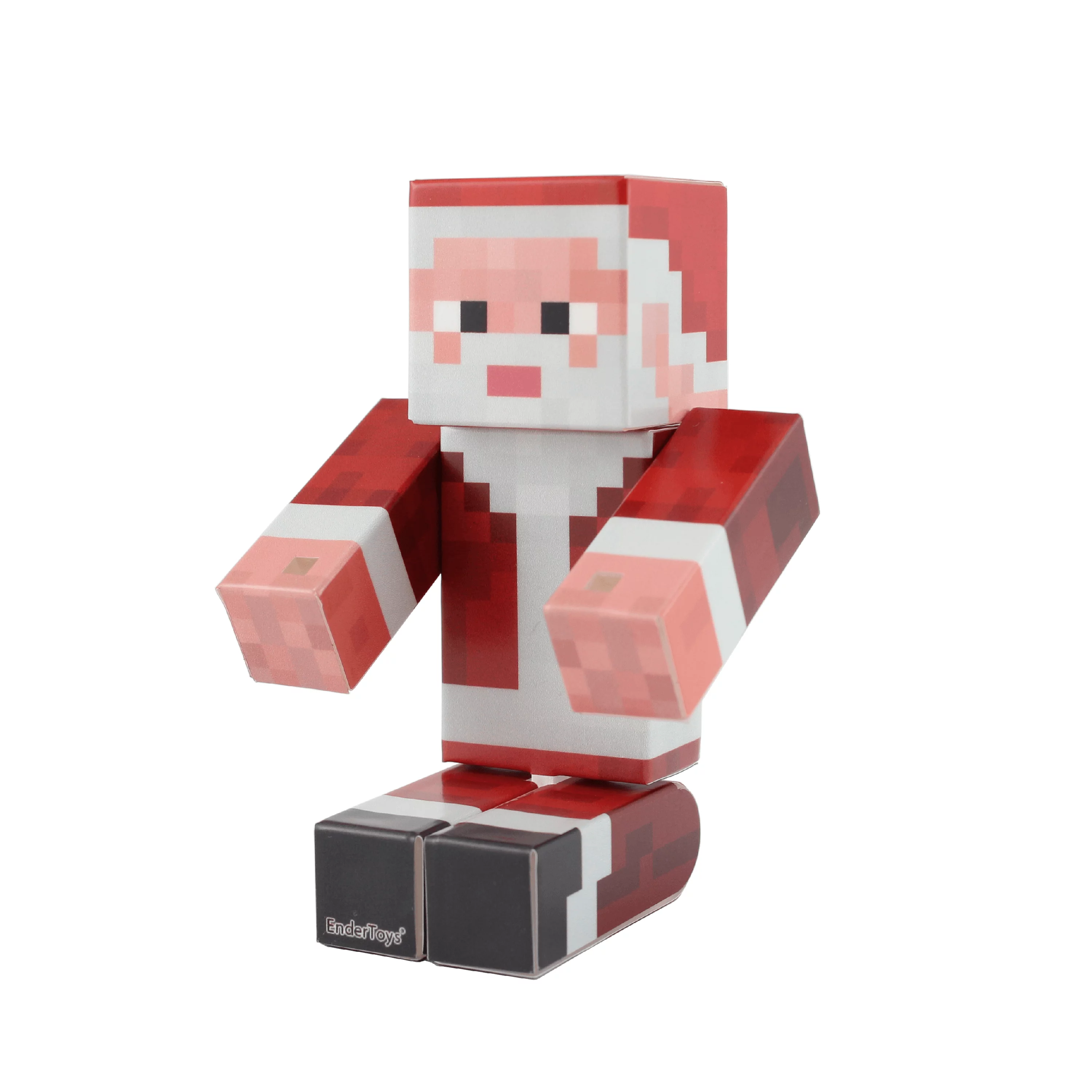 Santa Claus Action Figure Toy, 4 Inch Custom Series Figurines by EnderToys