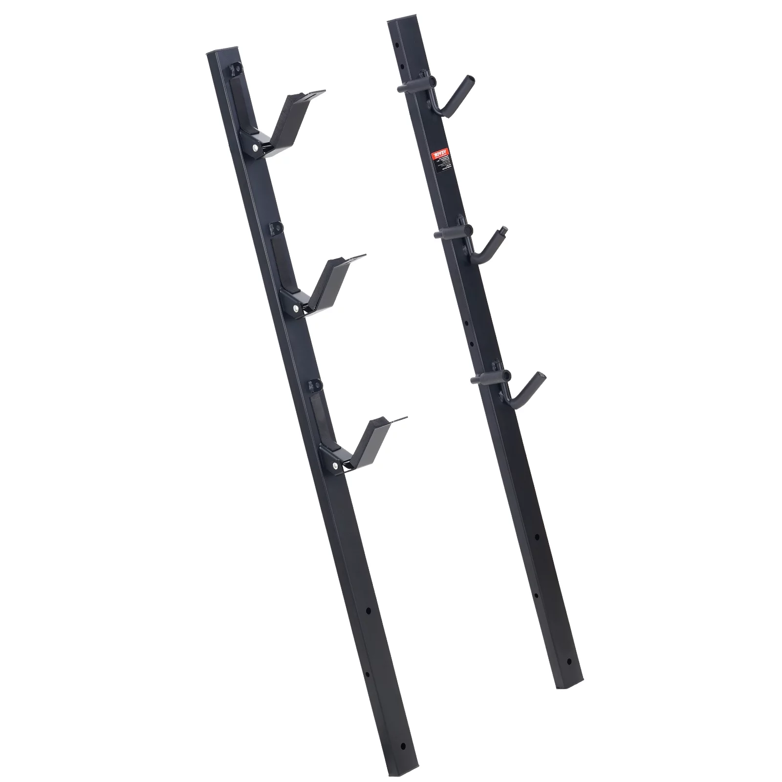 BENTISM 3-Place Weeder Trimmer Rack Holder for Open Landscape Trailer Lockable